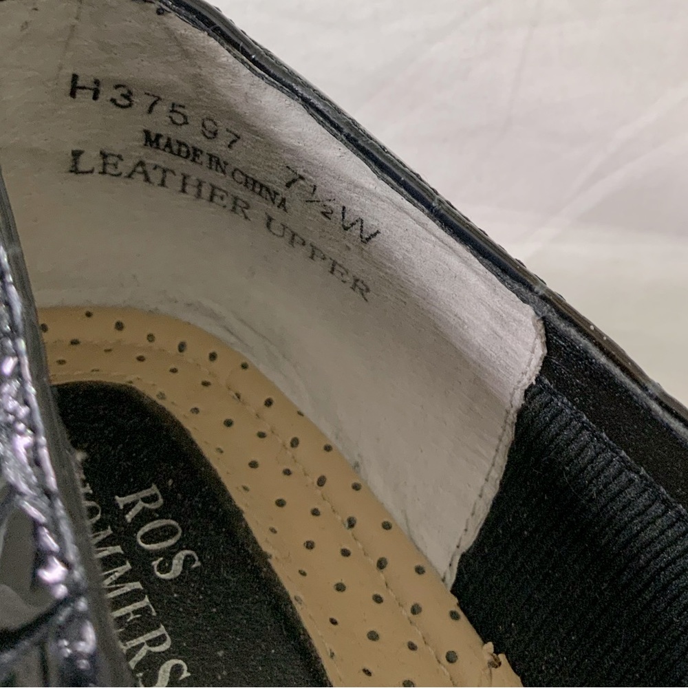 Ros Hommerson Croc Embossed Heels - Picture 7 of 12